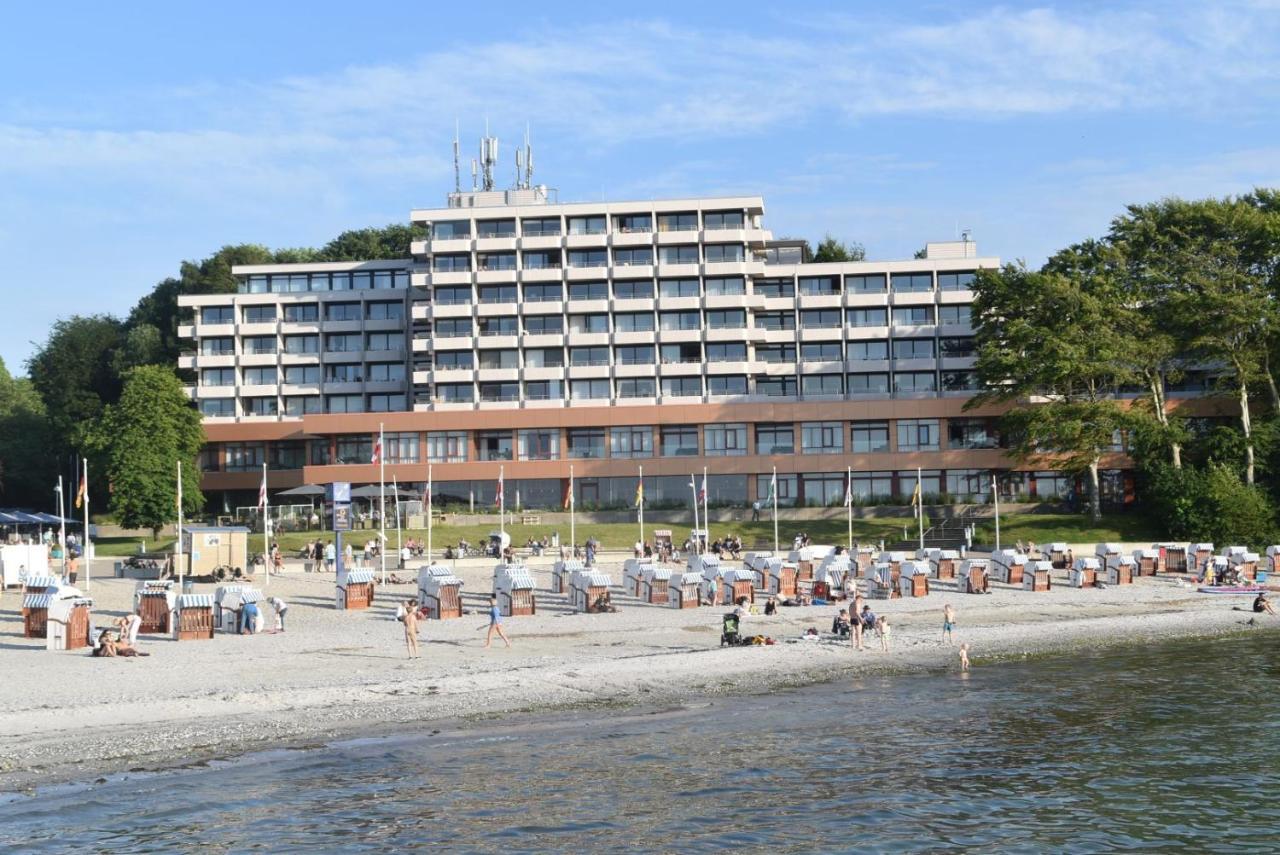Fewo1846 Intermar - Strandbude - Studioapartment Mit Balkon Und Meerblick Glücksburg Exterior foto